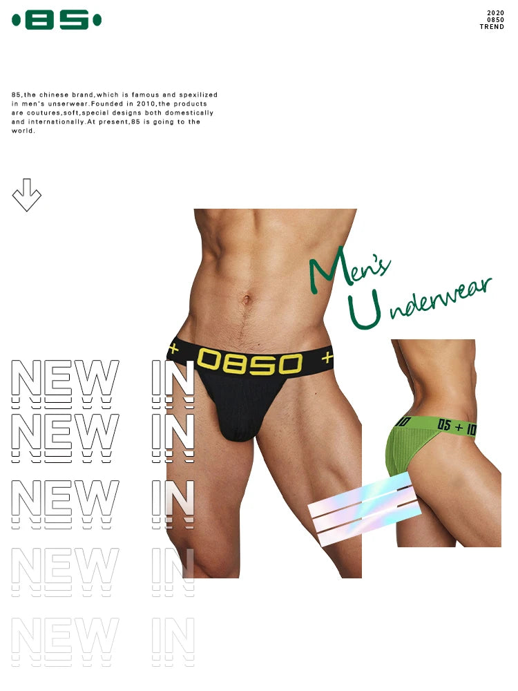2022 New Cotton Sexy Gay Men Underwear Bikini Men Briefs Soft Mens Briefs Underwear Shorts Mens Panties BS3517