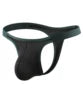 High Quality Men's Underwear Thong Mesh Wicking Mens Thong Underwear 3D Pouch Star Printed Funny Thongs for Men