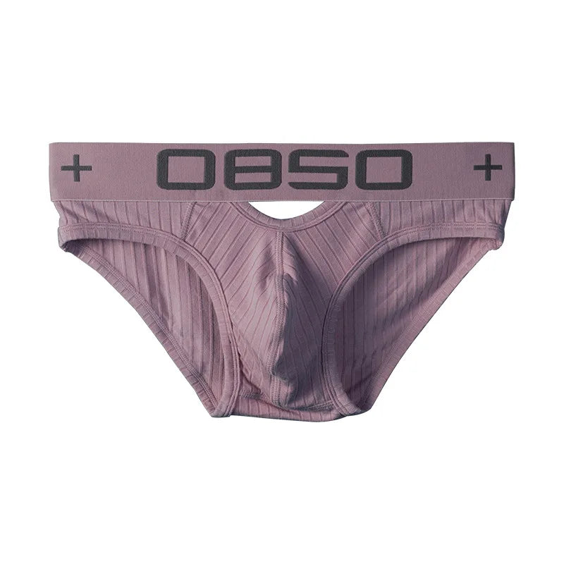 CHSM- BS3513  Triangle Men's Underwear  Low Waist Underpants Letter Print Breathable Summer Fashion Sports Cotton Sexy  Briefs