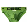 CHSM- BS3513  Triangle Men's Underwear  Low Waist Underpants Letter Print Breathable Summer Fashion Sports Cotton Sexy  Briefs