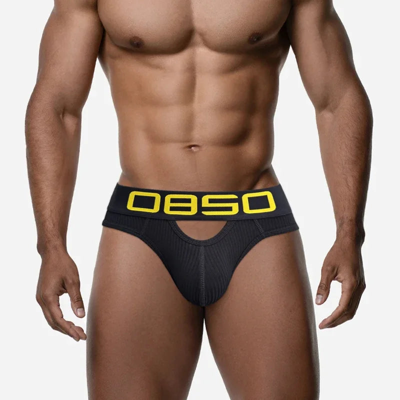 Cotton Breathable Men Underwear Briefs Bikini Men Sissy Low Waist Briefs Underpants Mens Trunks Panties