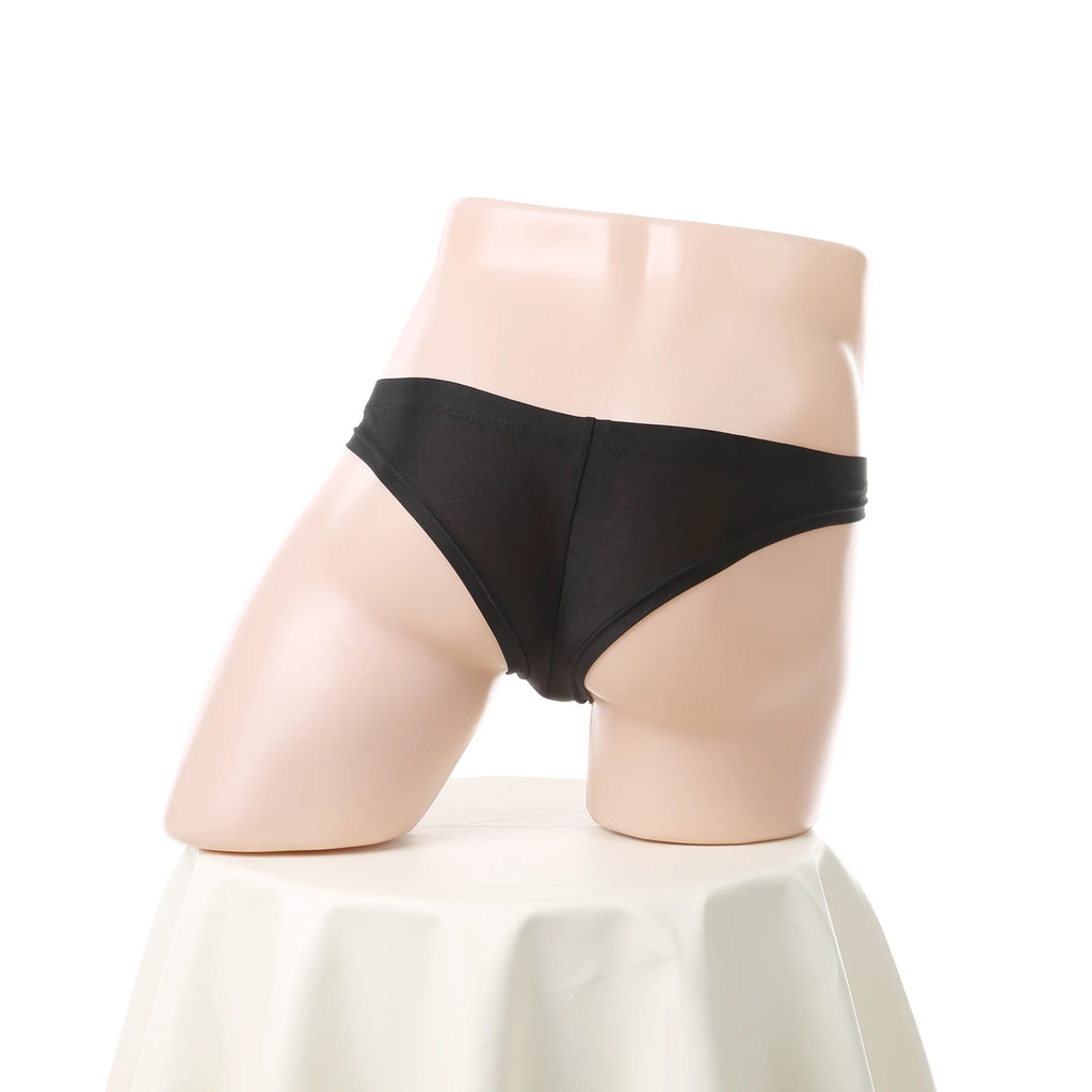 Man Underwear Sexy Low Rise Panties Men Penis Pouch Briefs Brazilian Erotic Lingerie Underpants Sleepwear cueca homme
