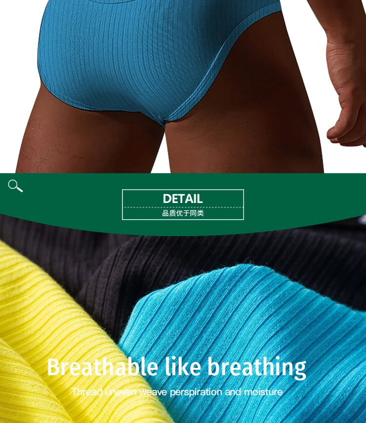 Cotton Breathable Men Underwear Briefs Sissy Bikini Men Briefs Low Waist Mens Briefs Underpants Mens Trunks Panties