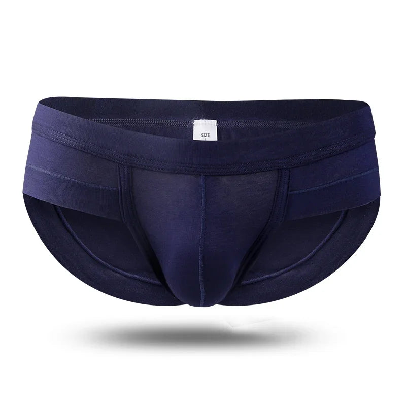 Men's Triangular Briefs Modal U-shaped pouch inner pants low-rise tailored men's sports shorts head