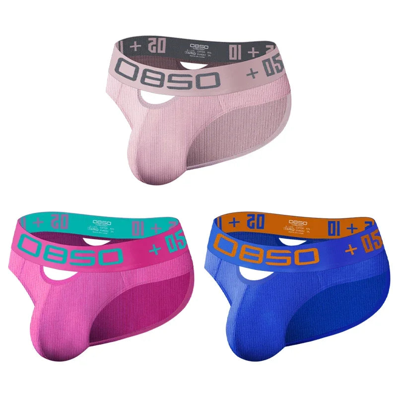 Cotton Breathable Men Underwear Briefs Bikini Men Sissy Low Waist Briefs Underpants Mens Trunks Panties