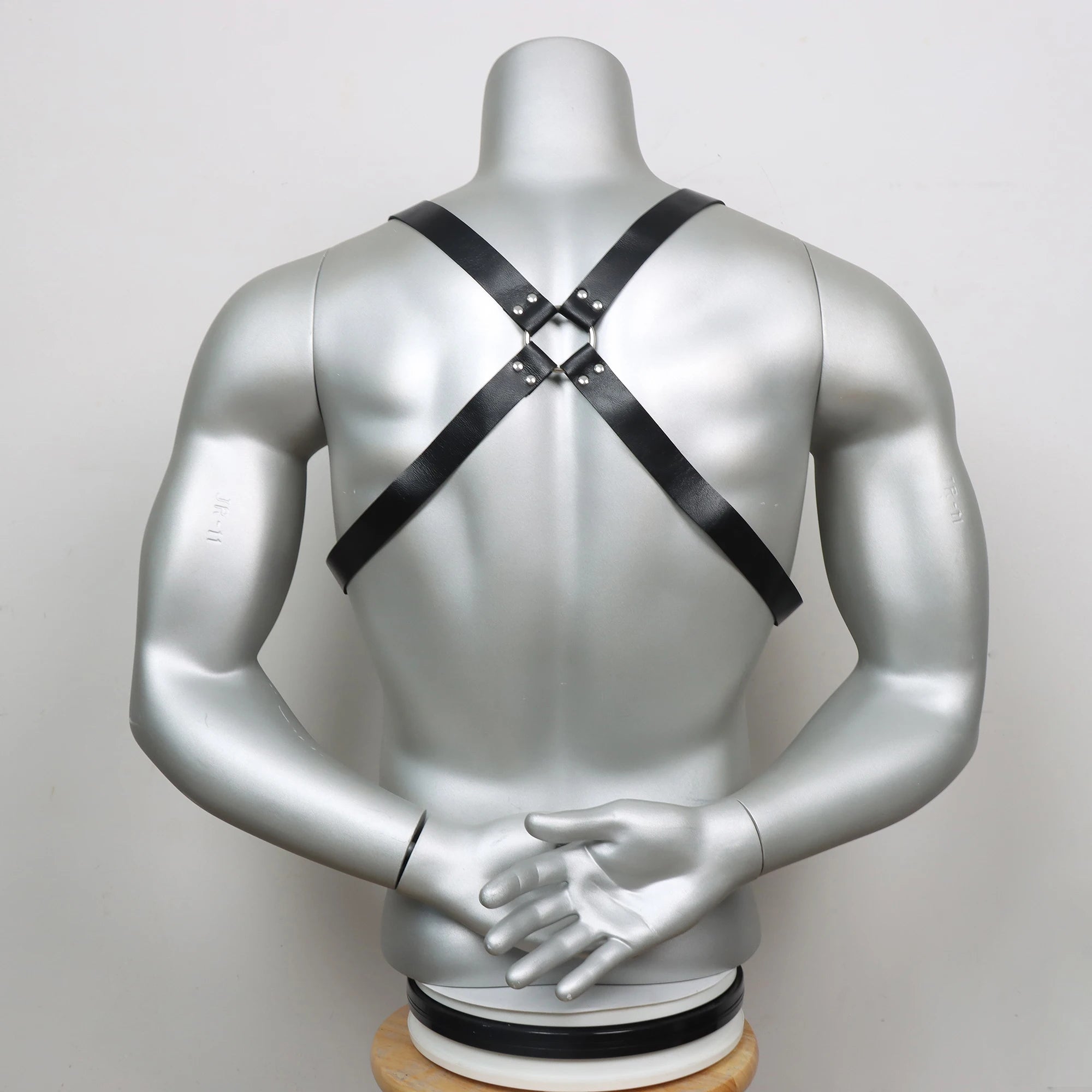 Fetish Gay Men Sexy PU Leather Harness Male Lingerie Adjustable Body Punk Style Belts BDSM Bondage Harajuku Garter For Adult
