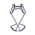 Men's High Elastic Jockstrap Bandage Bodysuit Sexy Hollow out Rings Thong Invisible Erotic Shaping Underwear Sports Underpants