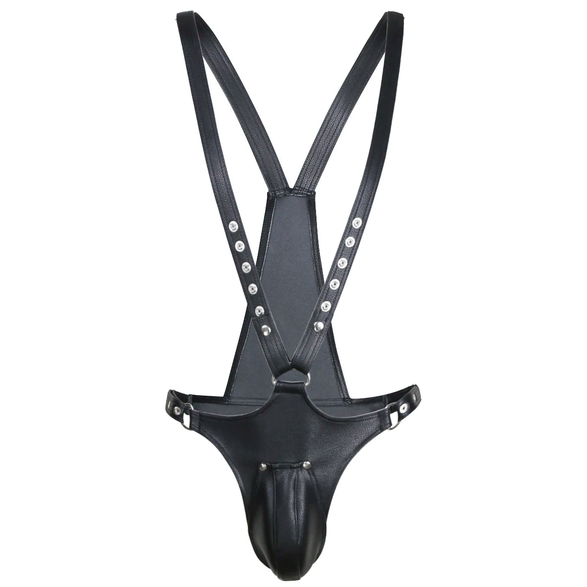 Male harness Underwear Thong Sexy Lingerie Costume Body Straps Leather Fierce man Thongs Clubwear