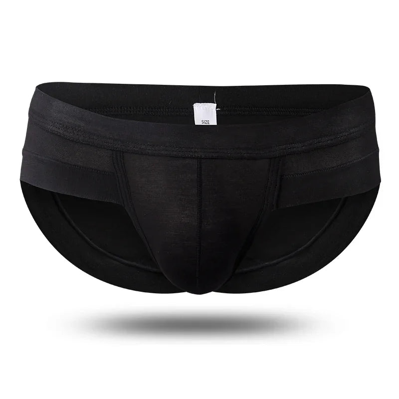 Men's Triangular Briefs Modal U-shaped pouch inner pants low-rise tailored men's sports shorts head