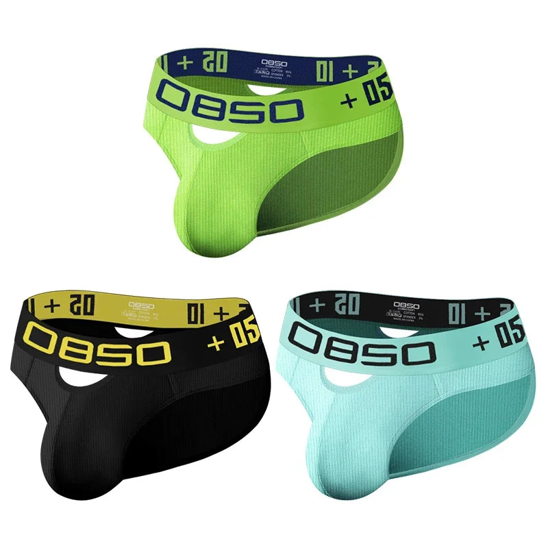 Cotton Breathable Men Underwear Briefs Bikini Men Sissy Low Waist Briefs Underpants Mens Trunks Panties