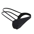 Men's Thongs One-sided Hollow G-String Sexy Underwear For Men Low-Rise Briefs Bandage Jockstrap Male Thong T-Back Underpants New