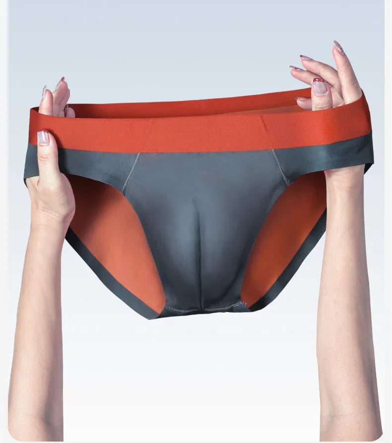 Mens Underwear Briefs Shorts Hombre Polyester Panties For Man Breathable Low Waist U Convex Pouch Underpants Cueca Calzoncillo