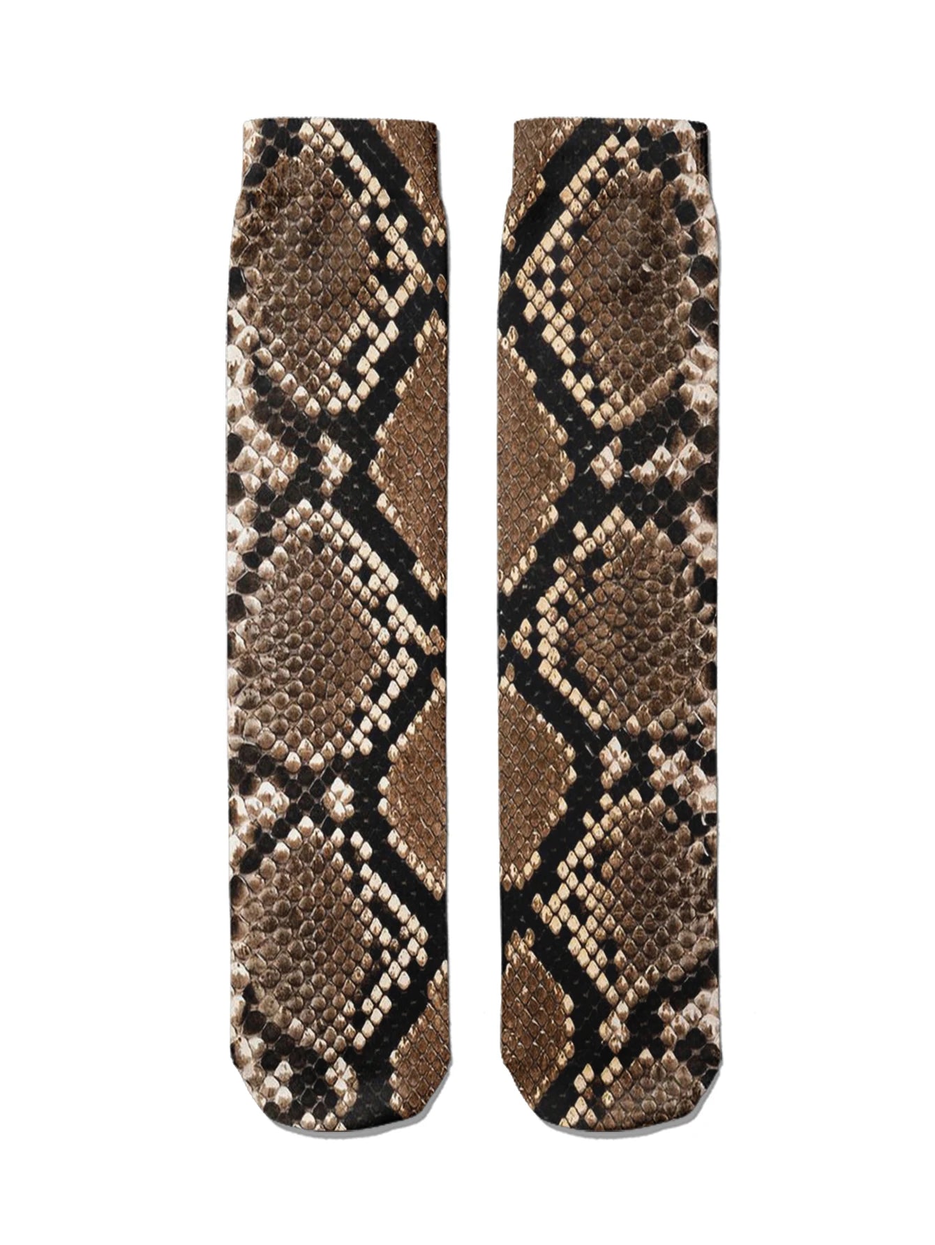 New sexy leopard pattern novelty socks men's fashion home socks women Harajuku happy cartoon 3D printing student play socks