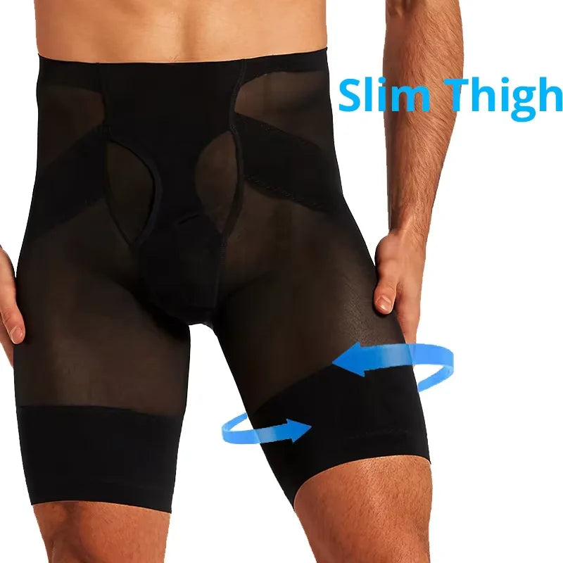Muscle Men Fitness Pants Gym Sports Short Pants Sportswear Male Jogging Elastic Compression Tights Gym Leggings Mesh Shorts