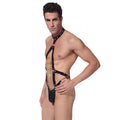 Gay Rave Harness Male Leather Chest Crossed Sexy Lingerie For Men Adult Sex Toys Full Body Bondage Clothes Sexy Party Clubwear