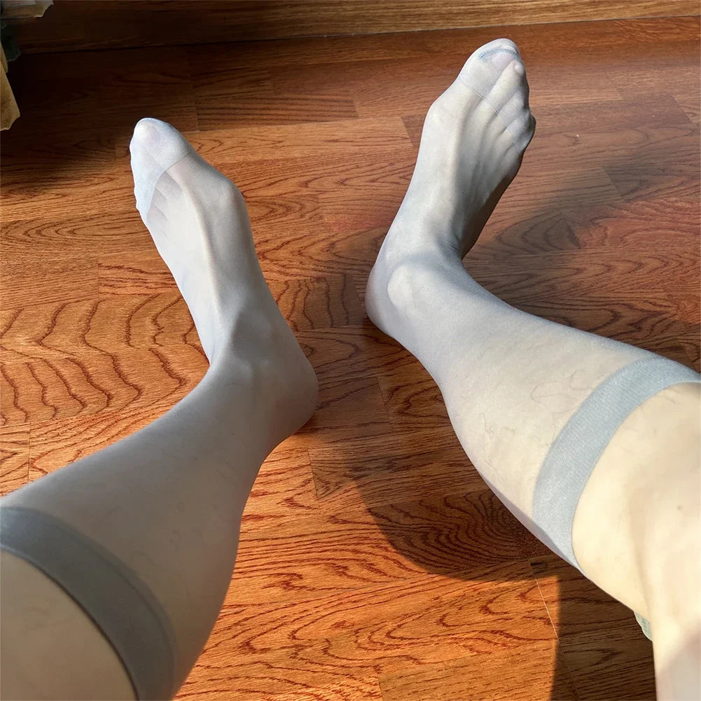 Suit Socks Silky Stockings Sexy Sheer Traceless Ultra-thin Breathable Comfortable Fitness Nylon See-Through Holiday