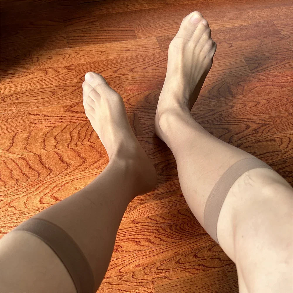 Suit Socks Silky Stockings Sexy Sheer Traceless Ultra-thin Breathable Comfortable Fitness Nylon See-Through Holiday