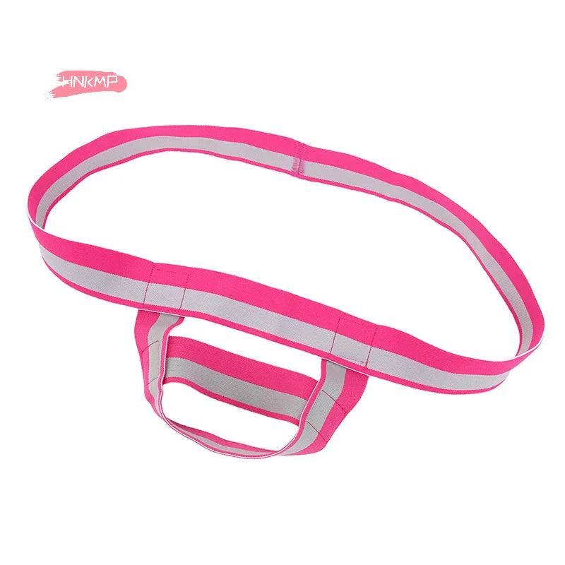Men's Sexy G-String Lingerie with Delay Sex Cockring U Pouch Jockstrap Thongs Male Bikini Underwear Penis Shaper for Gay