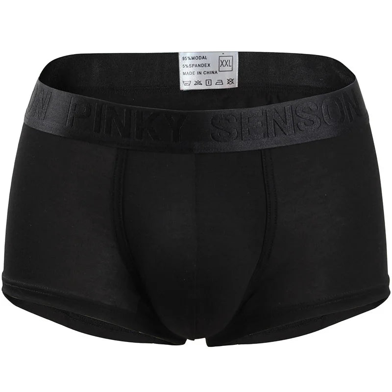 1 piece of simple and versatile men's underwear for casual daily use, comfortable and breathable, available in multiple colors