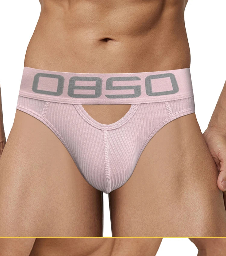 Cotton Breathable Men Underwear Briefs Bikini Men Sissy Low Waist Briefs Underpants Mens Trunks Panties
