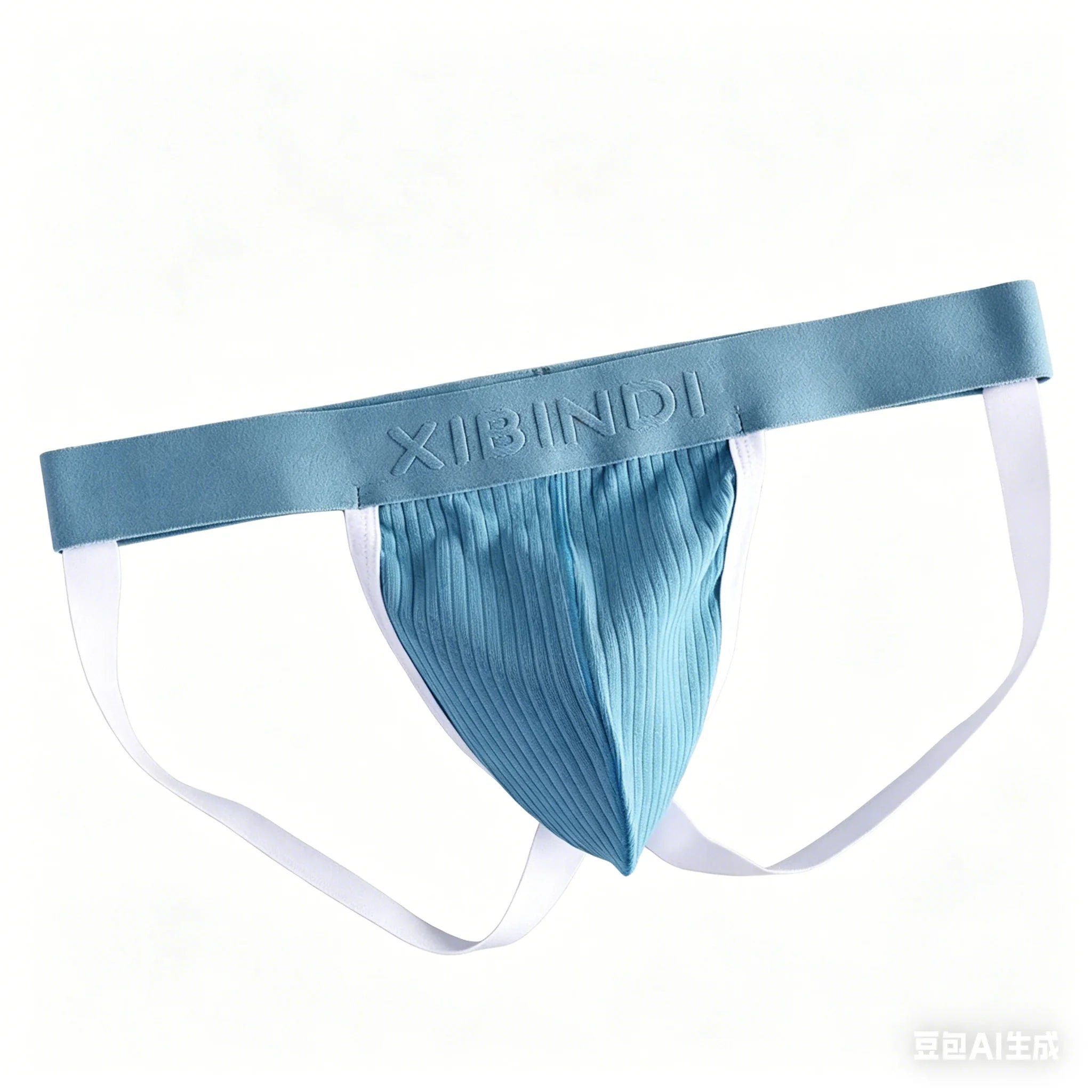 Ribbed Cotton Jockstrap for Men Sexy Low Waist U Convex Pouch Underpants Breatahble Hip Lift Sports Thong Gays Open Butt Knicker