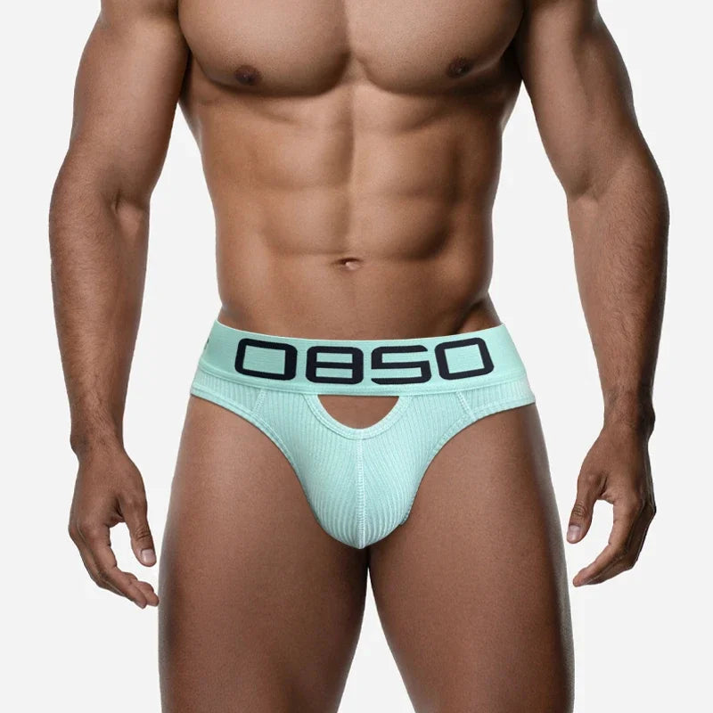 Cotton Breathable Men Underwear Briefs Bikini Men Sissy Low Waist Briefs Underpants Mens Trunks Panties