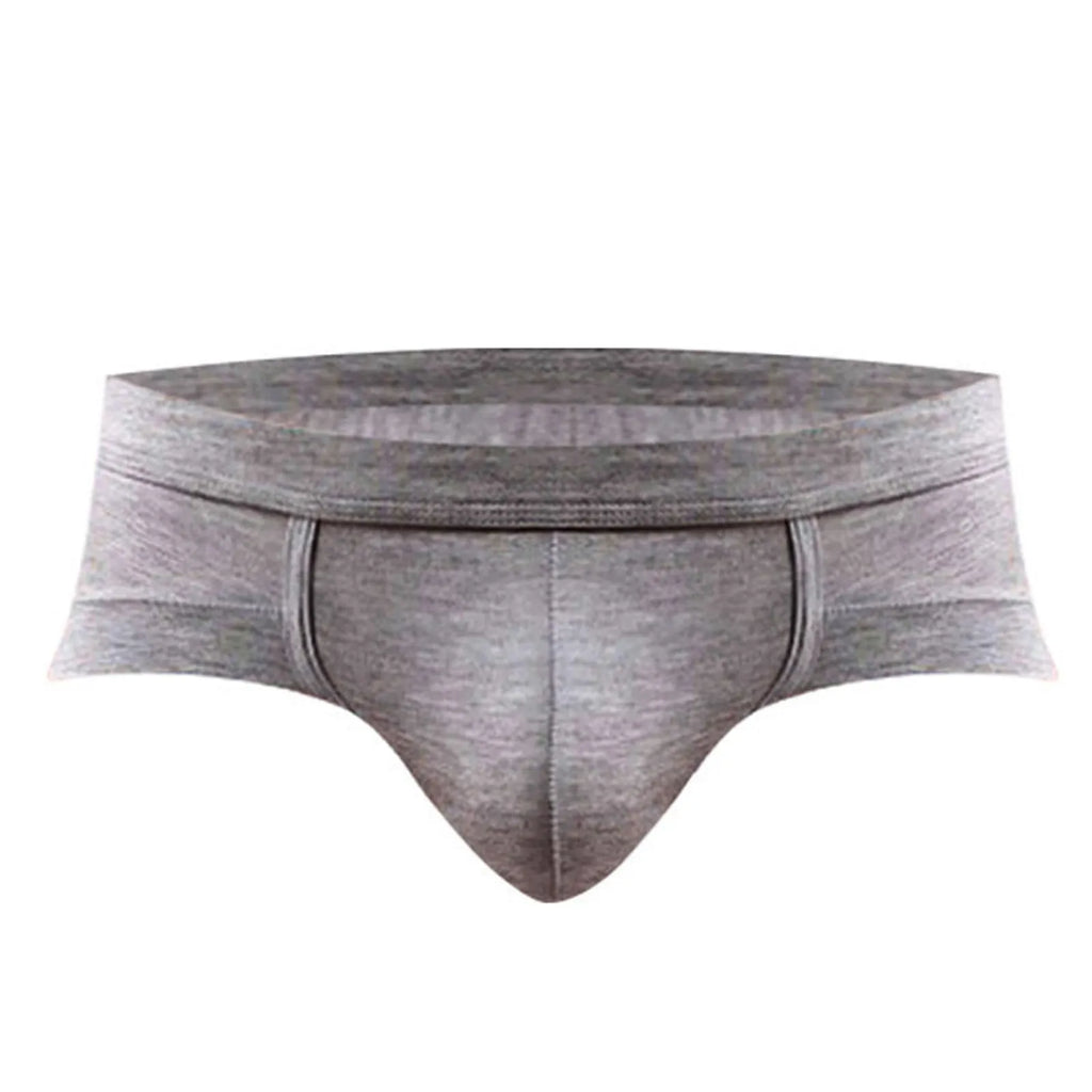 Mens Sexy Modal Underwear Briefs Men Low Rise U convex Pouch Brief Underpants Men Breathable Briefs
