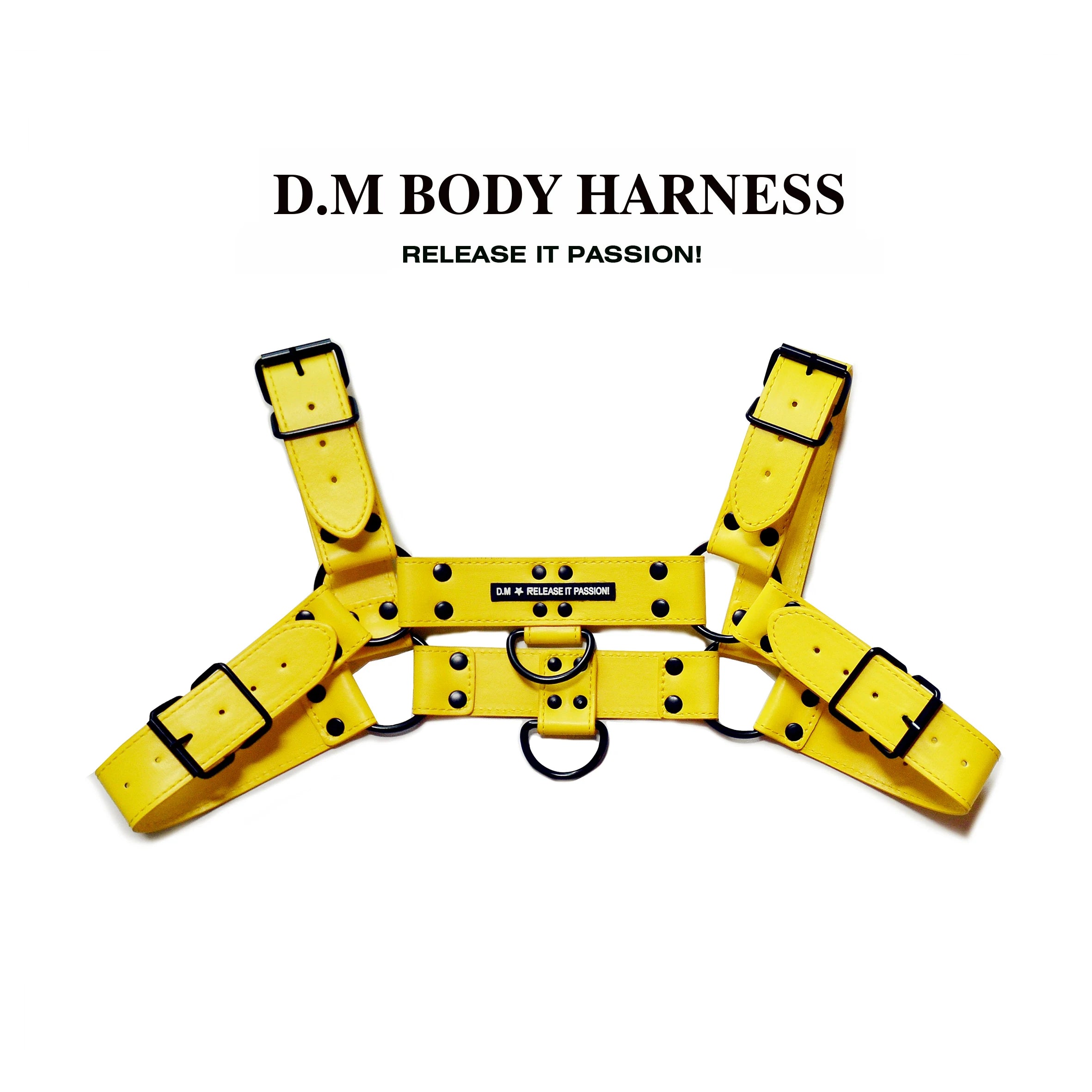 sexy Yellow Hot Lingerie Man Sexual Body adjustable Chest Harness Belt Strap Punk Rave Costumes Harness Men Gay Clothing  Party