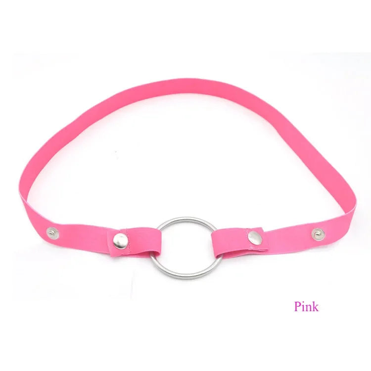 Male Chastity Cage Strap Anti-off Device Elastic Auxiliary Belt Adjustable Ring Underwear Rope   Device Auxiliary Strap Penises