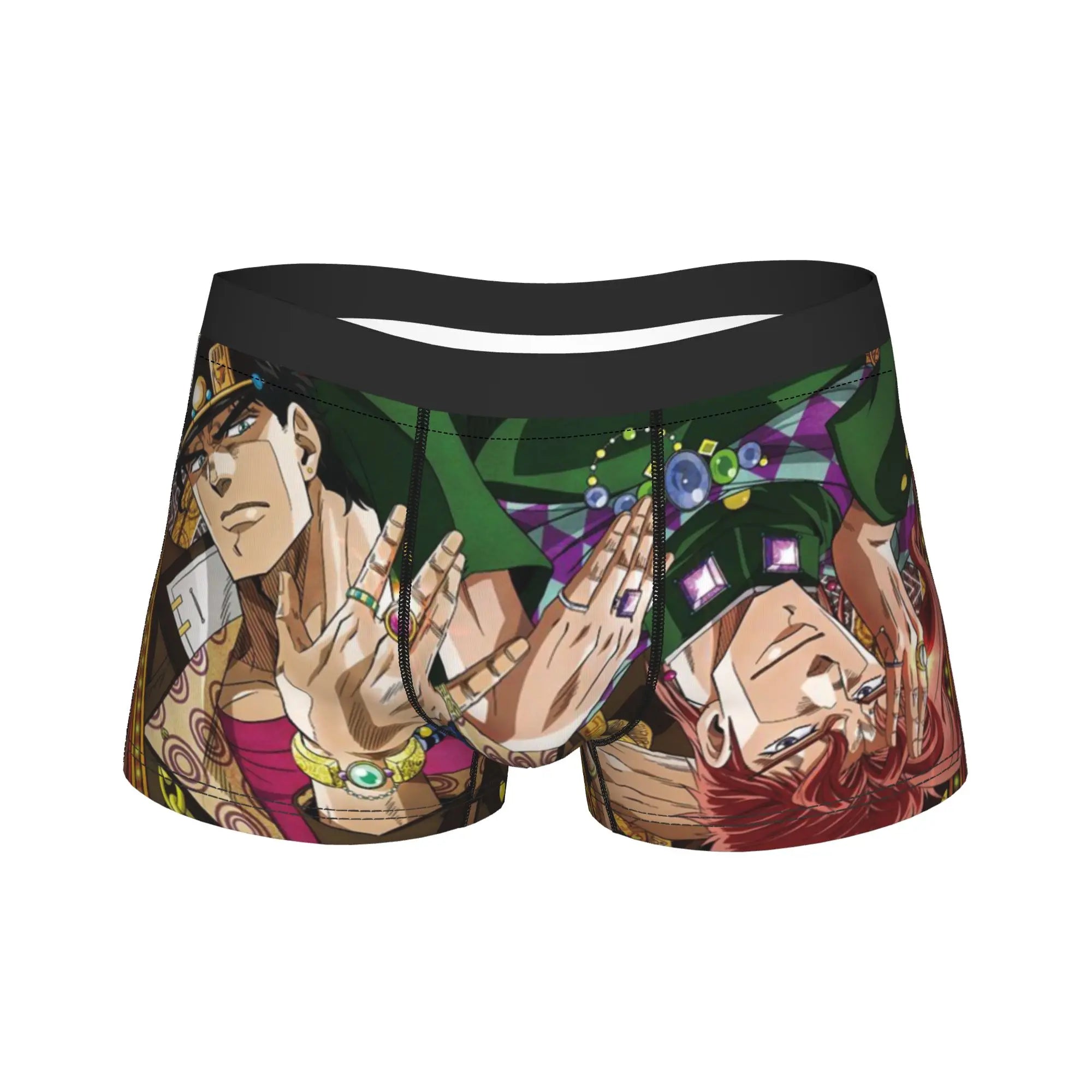 JoJo's Bizarre Adventure Underpants Homme Panties Man Underwear JoJo Comfortable Shorts Boxer Briefs