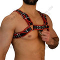 Leather Harness Men Women Gay Body Bondage Clothes Punk Rave Goth BDSM Chest Harness Belts Male Straps Lingerie