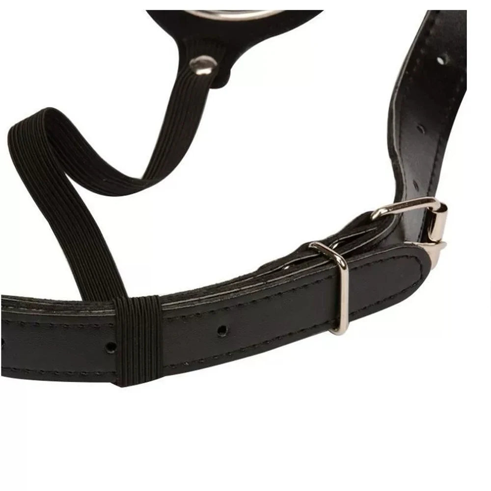 Strapon Male Chastity Pants Belt Sexy Lingerie Panties Harness Leather Thong SM penis Bondage Restraint Femboy Sex Toys for Men