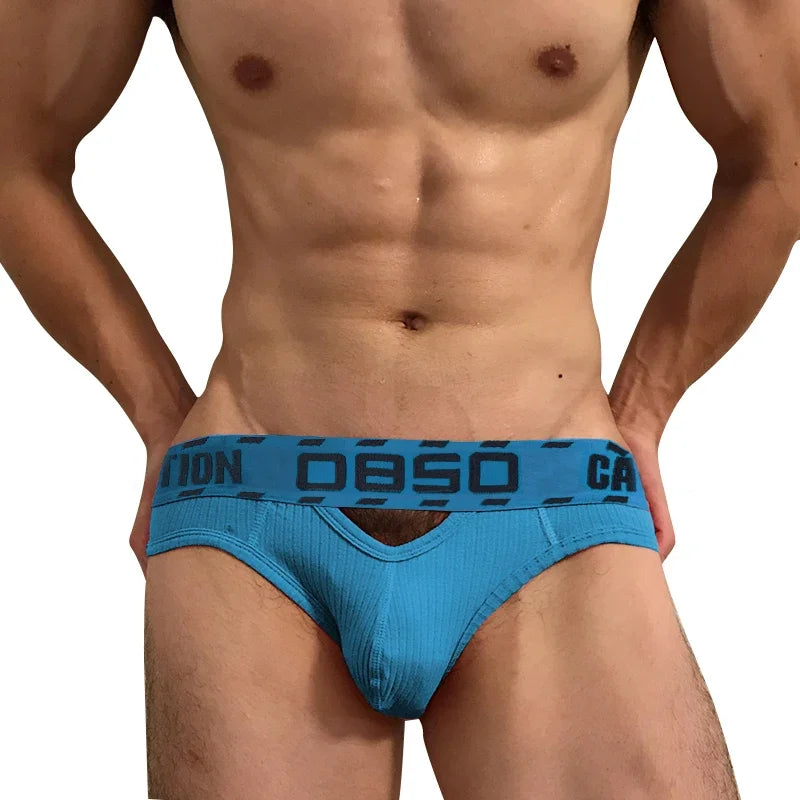 Cotton Breathable Men Underwear Briefs Sissy Bikini Men Briefs Low Waist Mens Briefs Underpants Mens Trunks Panties