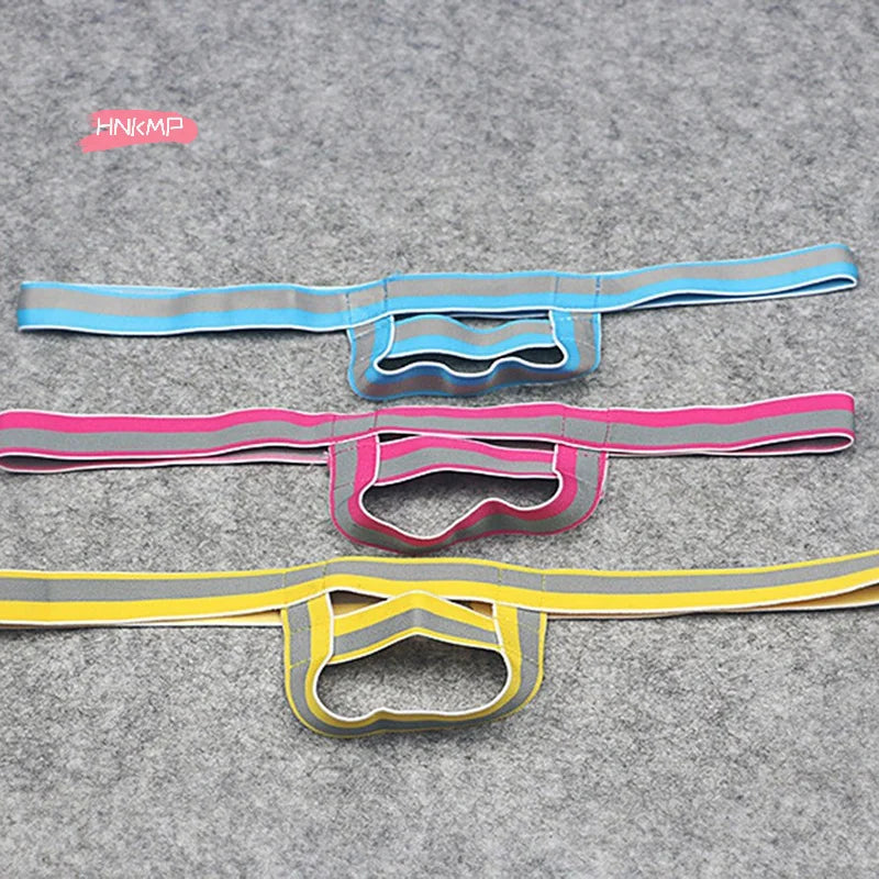 Men's Sexy G-String Lingerie with Delay Sex Cockring U Pouch Jockstrap Thongs Male Bikini Underwear Penis Shaper for Gay