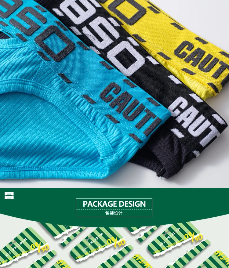 Cotton Breathable Men Underwear Briefs Sissy Bikini Men Briefs Low Waist Mens Briefs Underpants Mens Trunks Panties