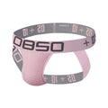 Men's 0850 Logo Jockstrap | Breathable Low Rise G-String | Bold Contrast Sport Underwear