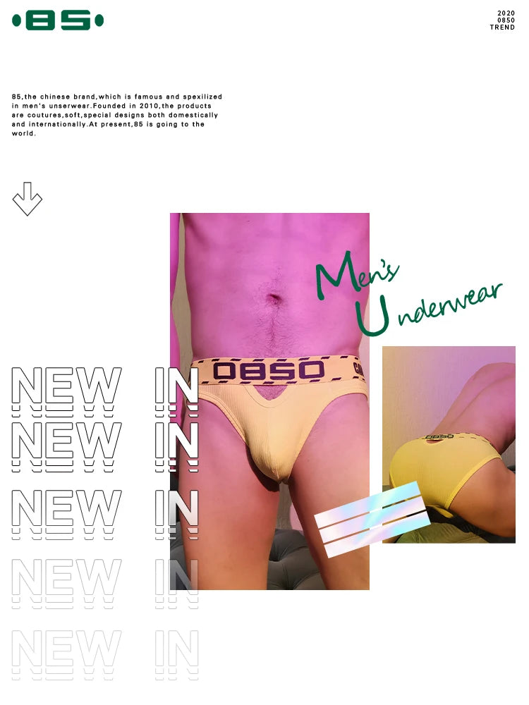 Cotton Breathable Men Underwear Briefs Sissy Bikini Men Briefs Low Waist Mens Briefs Underpants Mens Trunks Panties