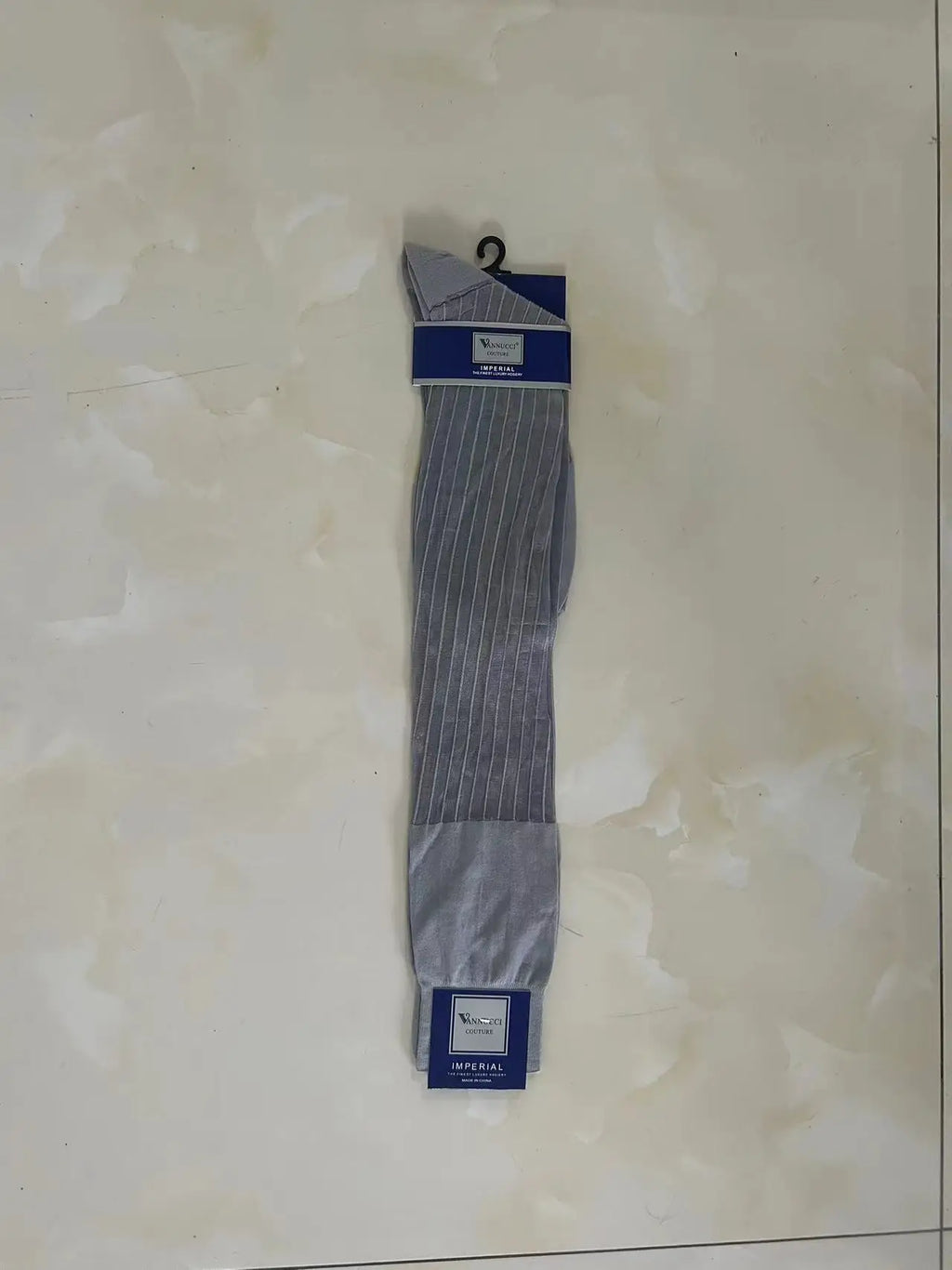 Over Knee High Business Men Socks Sexy Transparent Mesh Plain Stripe Tube Socks Male Ultra-thin Elastic Silky Stockings Men