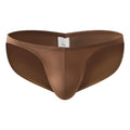 Men Smooth Satin Briefs Bikini Sexy Bulge Pouch Underwear Shiny Mini Panties Butt-lifting Low Waist Soft Fashion Underpants