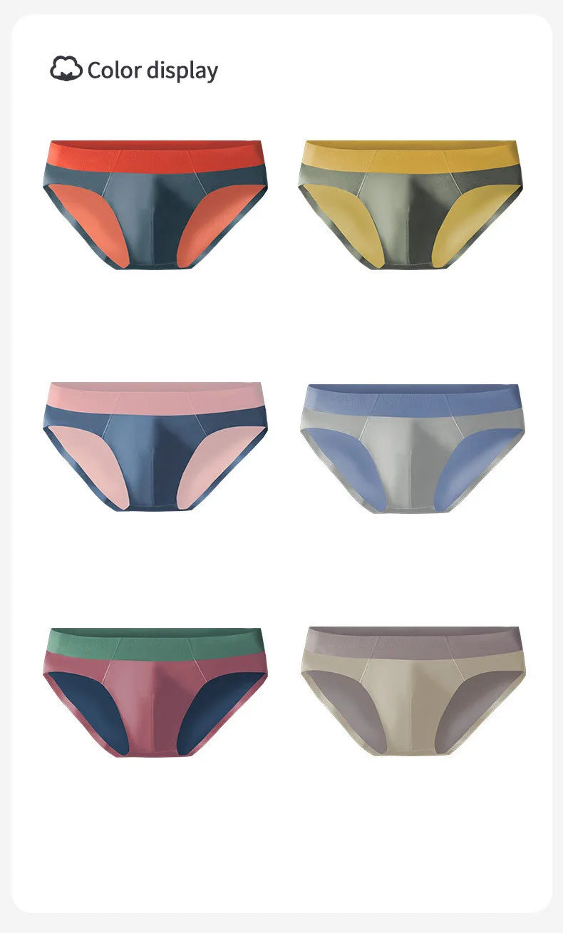 Mens Underwear Briefs Shorts Hombre Polyester Panties For Man Breathable Low Waist U Convex Pouch Underpants Cueca Calzoncillo