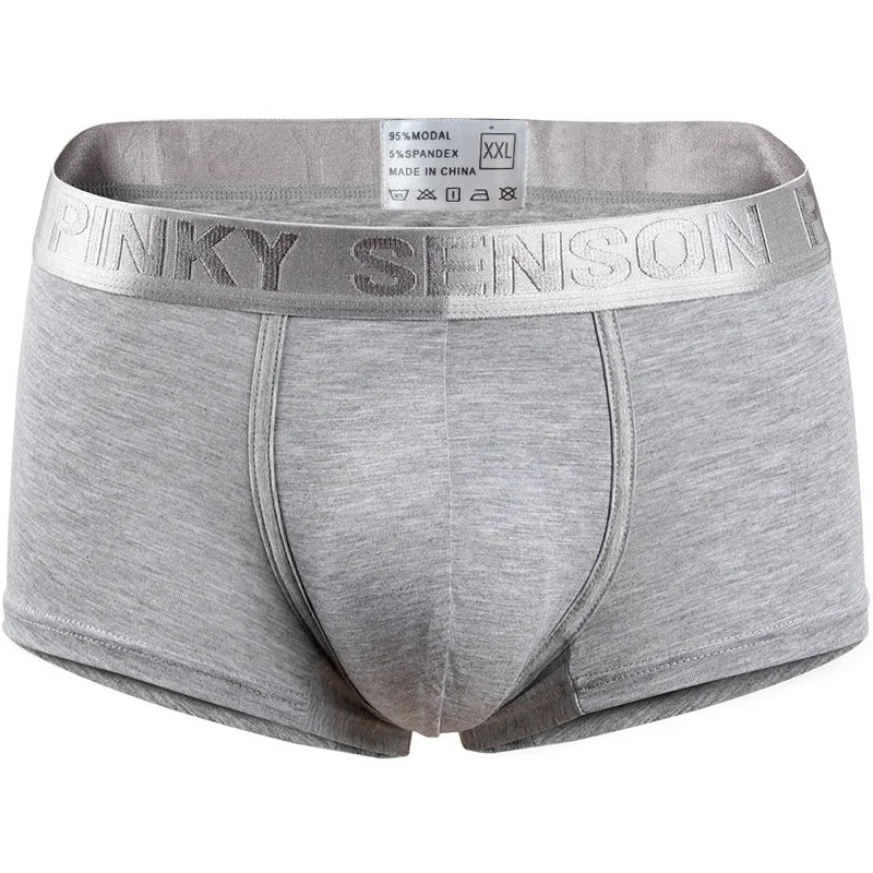 1 piece of simple and versatile men's underwear for casual daily use, comfortable and breathable, available in multiple colors