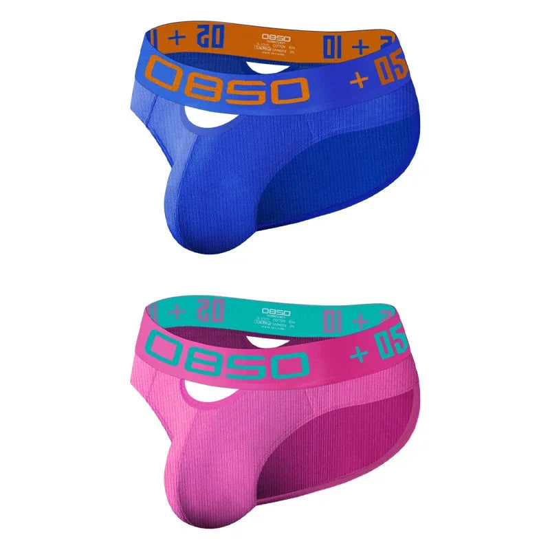 Cotton Breathable Men Underwear Briefs Bikini Men Sissy Low Waist Briefs Underpants Mens Trunks Panties