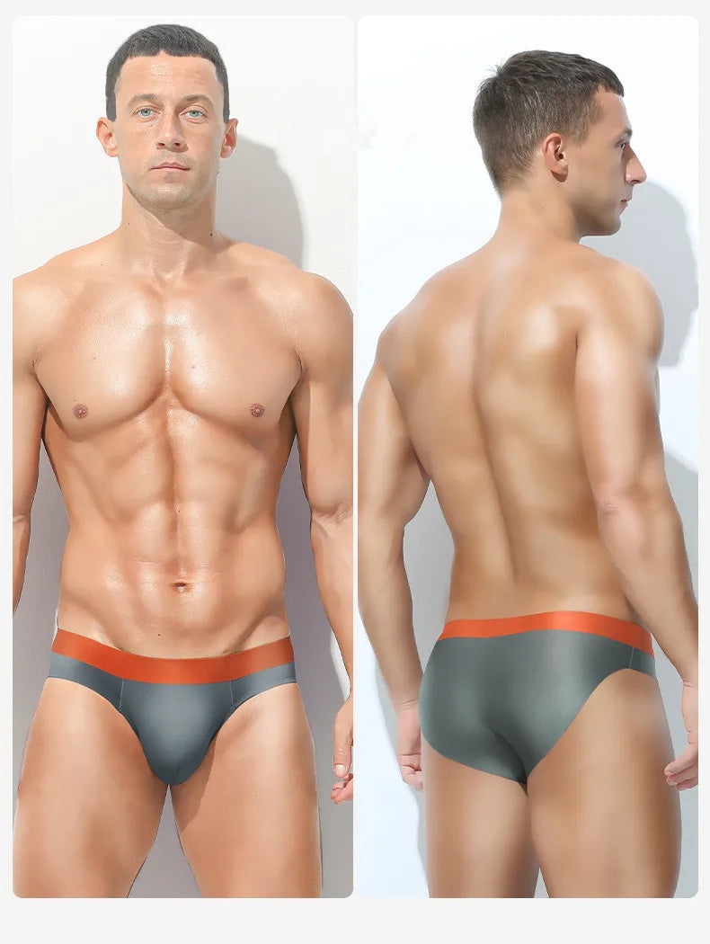 Mens Underwear Briefs Shorts Hombre Polyester Panties For Man Breathable Low Waist U Convex Pouch Underpants Cueca Calzoncillo