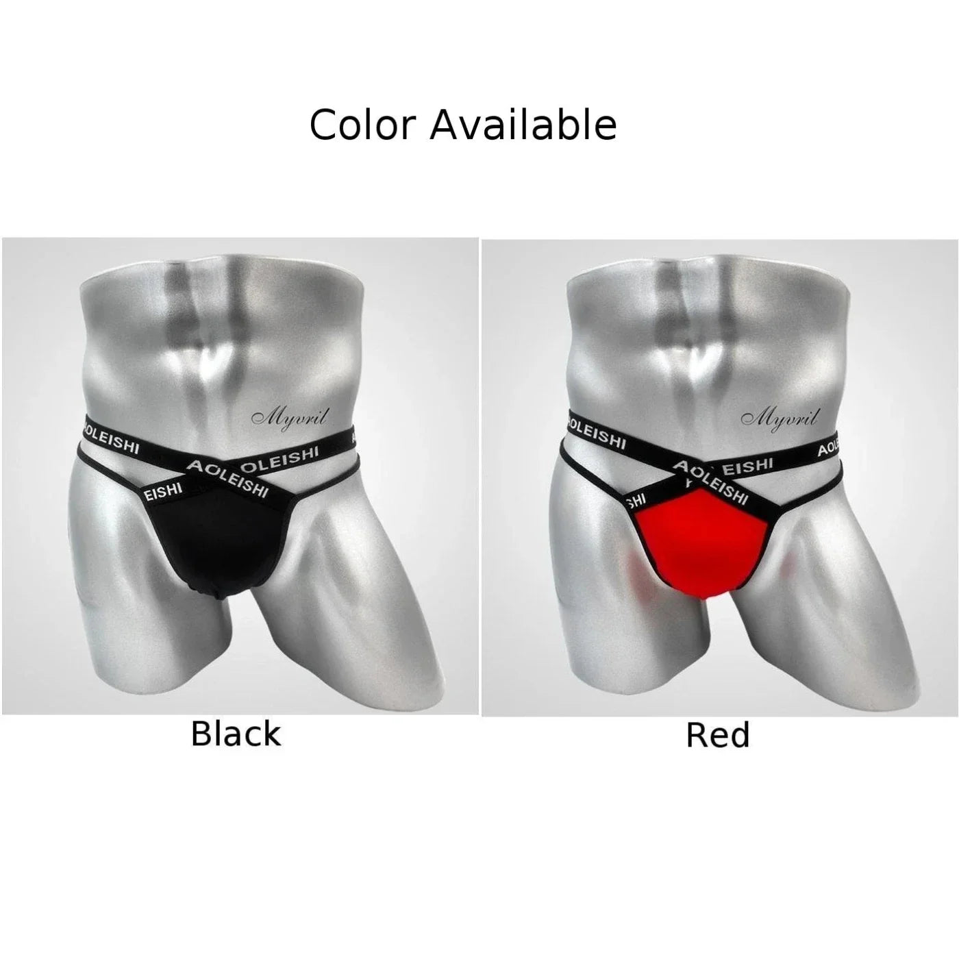 Men's Jock Strap Thongs bikini Briefs Breathable G-Strings T-back Panties Men Underwear Low Rise Lingerie Underpants