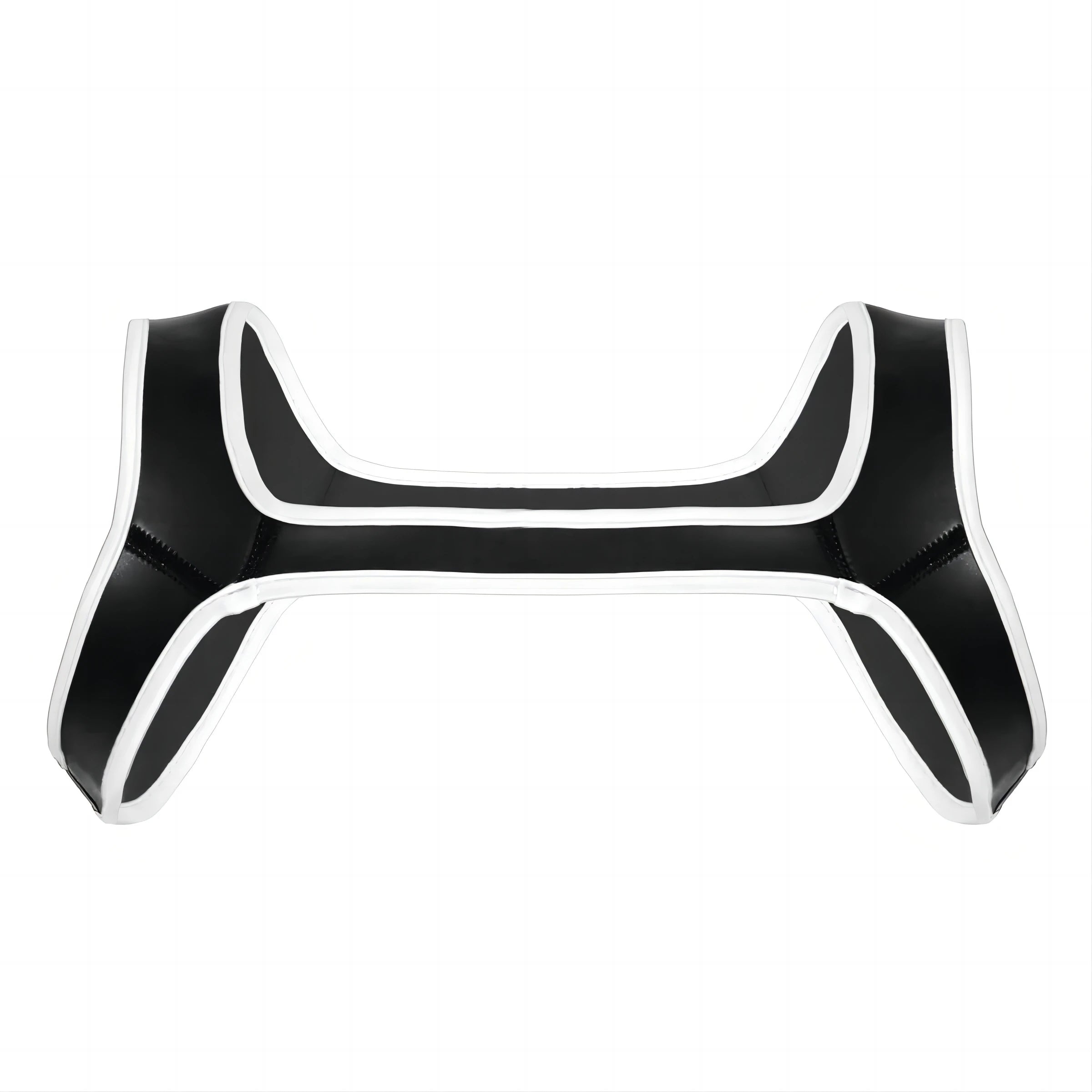 Sexy Men Chest Harness Neoprene Double Shoulder Straps for Carnival Party Caostume Accessories Strap Punk Men Chest Harness Belt