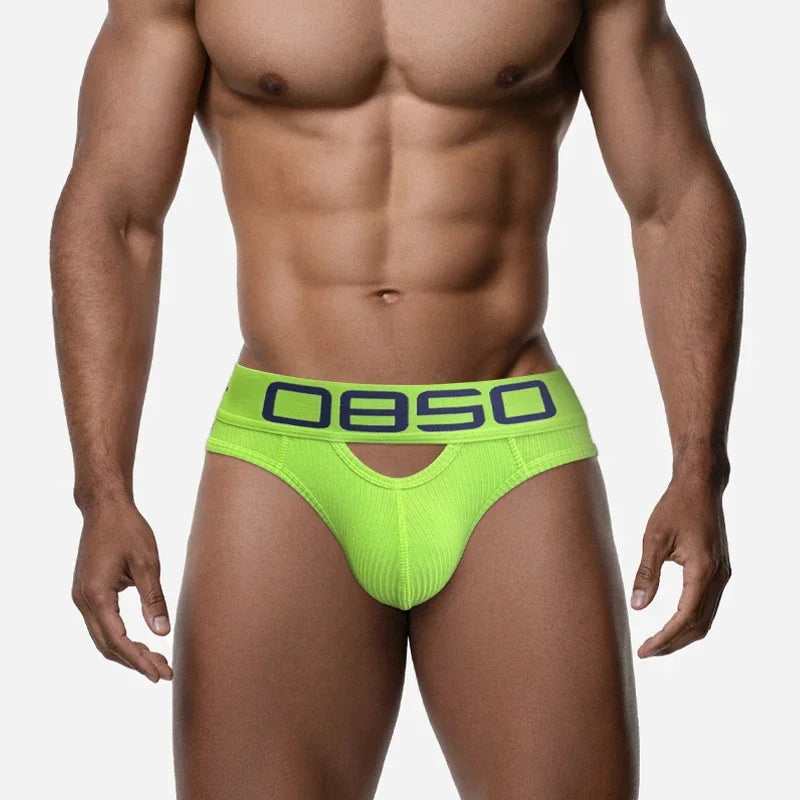 Cotton Breathable Men Underwear Briefs Bikini Men Sissy Low Waist Briefs Underpants Mens Trunks Panties