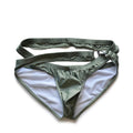 Man’s Underwear Cuecas Masculinas Double Layer Men‘s Swimming Trunks Gay Ropa Interior Hombre Tie Men’s Underpants Personality