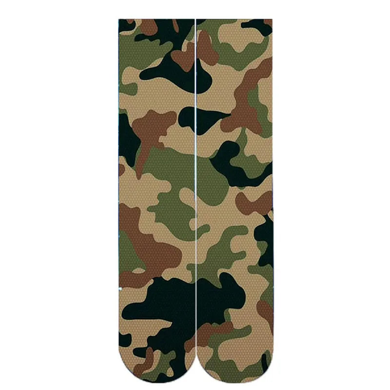 New sexy leopard pattern novelty socks men's fashion home socks women Harajuku happy cartoon 3D printing student play socks